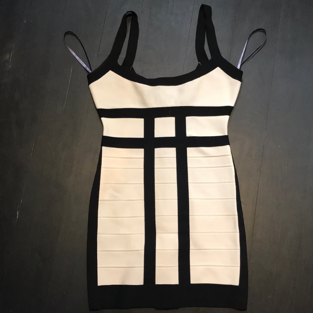 Herve Leger body con dress